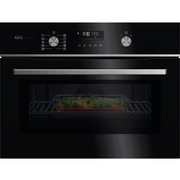 AEG GK6NK40FB Exclusiv Built-In Combination Microwave Oven, Black