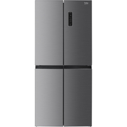 Beko GN15880VPX American Fridge Freezer, Stainless Steel, D Rated,  Non-Plumbed