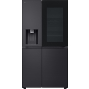 LG GSXE91EVAD American Fridge Freezer,  Non-Plumbed, Black, D Rated