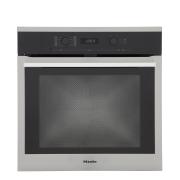 Miele ContourLine H6160BP CleanSteel Single Built In Electric Oven