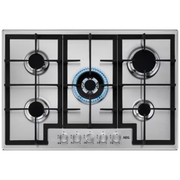 AEG HGB75400SM 75cm 5 Burner Gas Hob, Stainless Steel