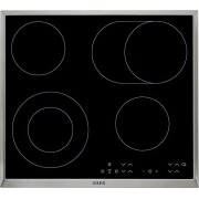 AEG HK634060XB Radiant 58cm Ceramic Hob, Black