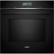 Siemens HM776G1B1B iQ700 Built-In Electric Single Oven with Pyrolytic Cleaning, Black