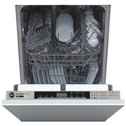 Hoover HMIH 2T1047-80 Built-In Fully Int. Slimline Dishwasher, Stainless Steel Control Panel