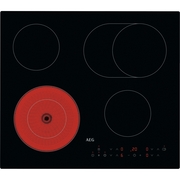 AEG HRX64360CB 59cm Ceramic Hob, Black