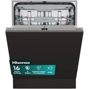 Hisense HV673A60UK Fully Integrated Dishwasher, 16 Place Settings, A Rated