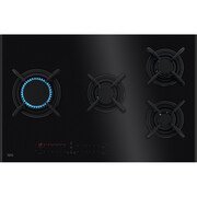 AEG HVB8453IB 80cm 4 Burner Gas Hob, Black