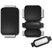 Siemens HZ9FF040 4 Piece Flex Pan Set