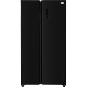 IceKing IKSBS442BK American Fridge Freezer, Black,  Non-Plumbed