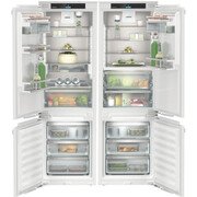 Liebherr No Frost Fridge Freezer & No Frost Fridge Freezer, Integrated,  Non-Plumbed, C Rated