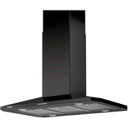 DeLonghi KA190BL 60cm Chimney Cooker Hood, Black, A+ Rated