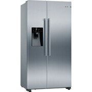 Bosch KAD93AIERG Series 6 American Fridge Freezer,  Plumbed, Stainless Steel, E Rated