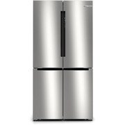 Bosch KFN96APEAG Series 4 American Fridge Freezer,  Non-Plumbed, Stainless Steel, E Rated