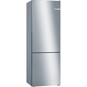 Bosch KGE49AICAG Series 6 Low Frost Fridge Freezer, 60/40, Stainless Steel, C Rated
