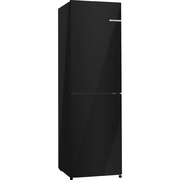 Bosch KGN27NBEAG Series 2 No Frost Fridge Freezer, 50/50, Black, E Rated