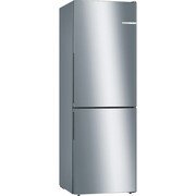 Bosch KGV33VLEAG Series 4 Low Frost Fridge Freezer, 60/40, Stainless Steel, E Rated