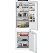 Siemens KI86NHFE0 iQ300 No Frost Integrated Fridge Freezer, Fixed Hinge, 60/40, White, E Rated