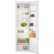 Bosch KIR81NSE0G Series 2 Built-In Larder Fridge, Sliding Hinge, White, E Rated