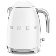 Smeg KLF03WHMUK Retro 1.7 Litre Kettle, Matt White