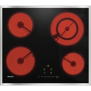 Miele KM 6520 FR 57cm Ceramic Hob, Stainless Steel