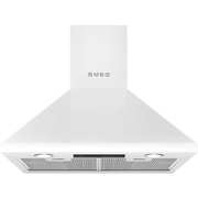 Smeg KSED65BE 60cm Chimney Cooker Hood, White, B Rated
