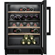 Siemens KU21WAHG0G iQ500 Integrated Wine Cooler, Black