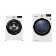 LG Heat Pump Tumble Dryer & Washing Machine Pack
