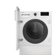 Blomberg LRI1854111 Integrated Washer Dryer, 8kg/5kg, 1400 Spin, White, D Rated