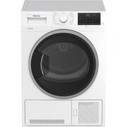 Blomberg LTK38020W Condenser Tumble Dryer, 8kg, White, B Rated