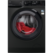 AEG LWR7416U6UD Washer Dryer, 10kg/6kg, 1500 Spin, Black, A Rated