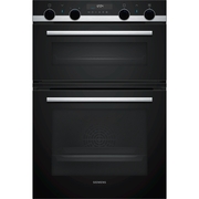 Siemens MB578G5S6B Built-In Electric Double Oven, Black, A Rated