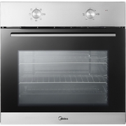 Midea MBO65M40M04E-SS Built-In Electric Single Oven, Stainless Steel, A Rated