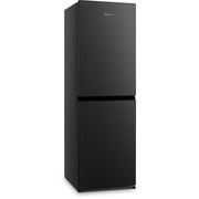 Fridgemaster MC55240EB Static Fridge Freezer, 50/50, Black, E Rated
