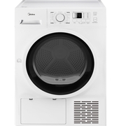 Midea MDG09EH80/1 Heat Pump Tumble Dryer, 8kg, White, A++ Rated