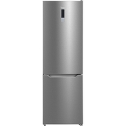 Midea MDRB424FGD02O Total No Frost Fridge Freezer, 70/30, Stainless Steel, D Rated