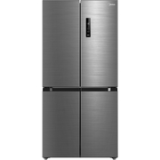 Midea MDRF632FIE46 American Fridge Freezer,  Non-Plumbed, Stainless Steel, E Rated