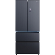 Midea MDRF705BIE70 American Fridge Freezer, Grey, E Rated,  Non-Plumbed