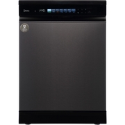 Midea MDWEF1433GB-WG-UK Dishwasher, 14 Place Settings, Grey, A Rated