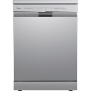 Midea MDWPF1433CXD-UK Dishwasher, 14 Place Settings, Stainless Steel, D Rated