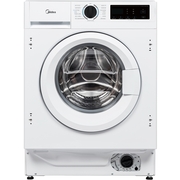 Midea MFA06W80BA10/W-UK Integrated Washing Machine, 8kg, 1400 Spin, White, A Rated