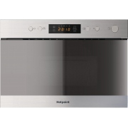 Hotpoint MN314IXH Built-In Microwave with Grill, Stainless Steel