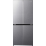 Fridgemaster MQ79395ES American Fridge Freezer, Silver, E Rated,  Non-Plumbed