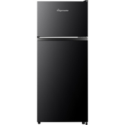 Fridgemaster MTM48120EB Static Fridge Freezer, 80/20, Black, E Rated