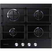 Samsung NA64D3000AK/U1 60cm 4 Burner Gas Hob, Black