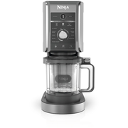 Ninja NC501UK CREAMi  Deluxe 10-in-1 Ice Cream and Frozen Drink Maker, Black