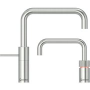 Quooker NMSSST Nordic Square Mixer Tap (Tap Only), Stainless Steel