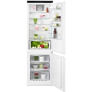 AEG NSC7G181DS No Frost Integrated Fridge Freezer, Sliding Hinge, 60/40, D Rated