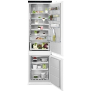 AEG NSC8M191DS Frost Free Integrated Fridge Freezer, Sliding Hinge, 70/30, D Rated