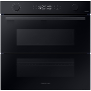 Samsung NV7B45305AK Series 4 Smart Dual Cook Flex Oven with Pyrolytic Cleaning, Black, A+ Rated