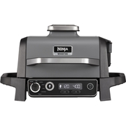 Ninja OG701UK Woodfire Electric BBQ Grill & Smoker, Grey
